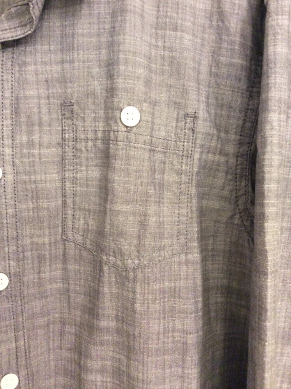 Cherokee Husky Women's 100% Cotton Shirt - Grey - Made in Bangladesh - Picture 4 of 5